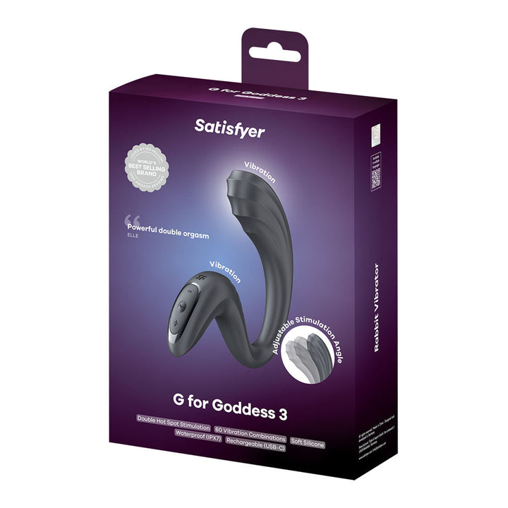Satisfyer G For Goddess 3 in Grey retail box