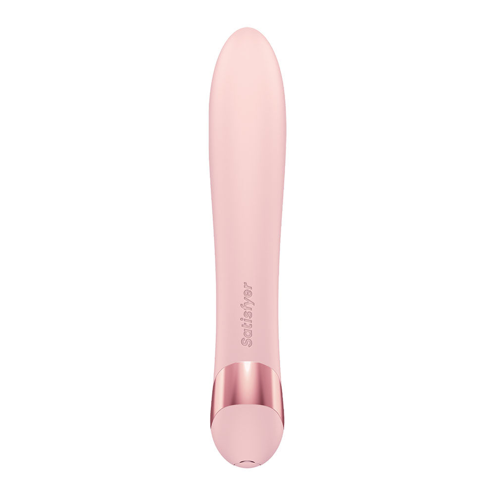 Satisfyer Pearl Bunny 3 - Rotating Rabbit Vibrator in Pink, top view