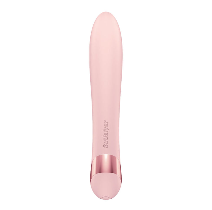 Satisfyer Pearl Bunny 3 - Rotating Rabbit Vibrator in Pink, top view