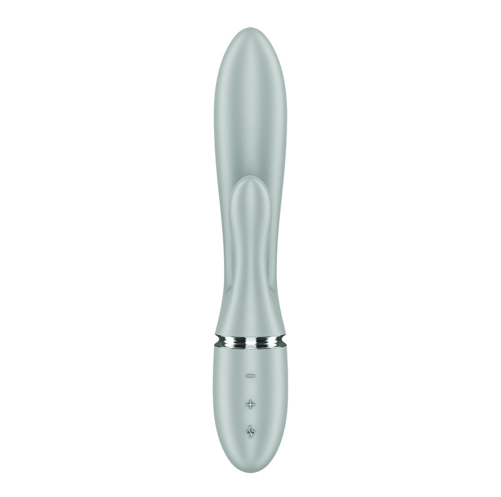 Satisfyer Pearl Bunny 2 in Green, angled view