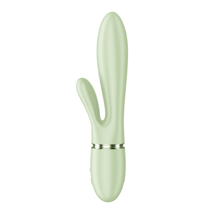Satisfyer Pearl Bunny 2 in Light Green, front view
