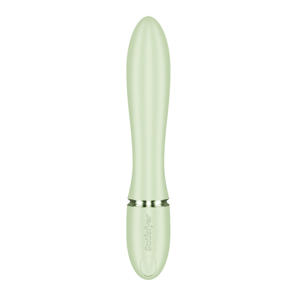 Satisfyer Pearl Bunny 2 in Light Green, back view