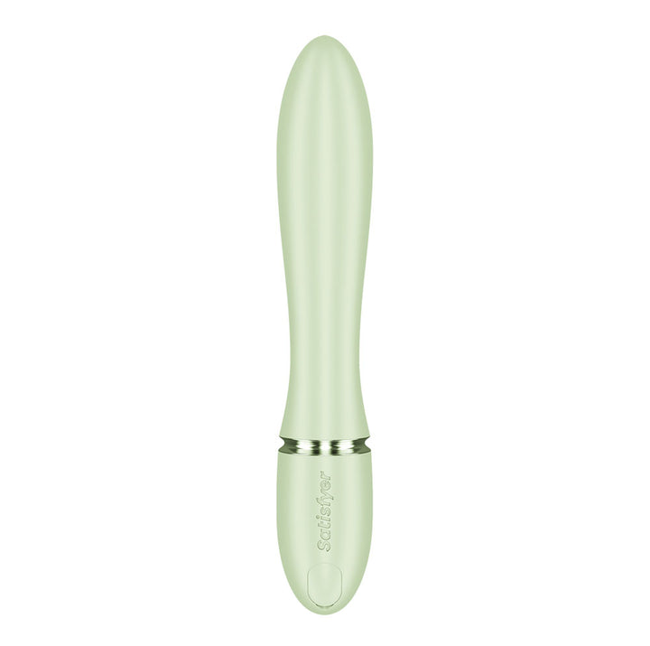 Satisfyer Pearl Bunny 2 in Light Green, back view