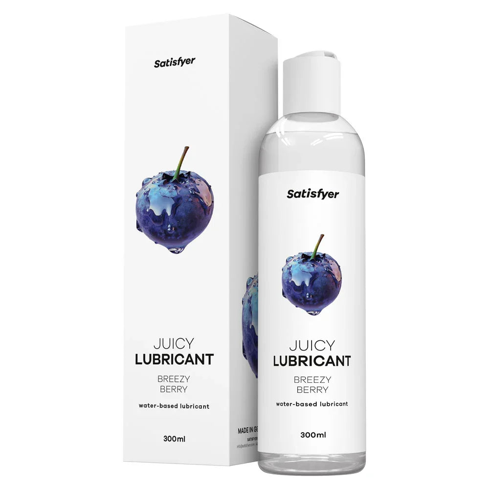 Satisfyer Juicy Breezy Berry Blueberry Lube 300ml