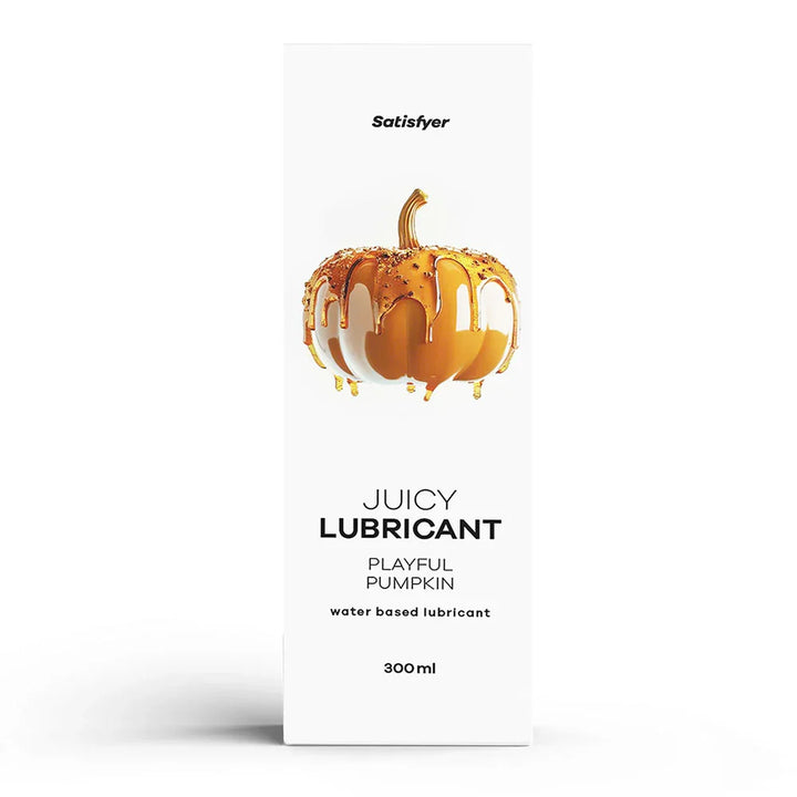 Satisfyer Juicy Lubricant 300ml, Playful Pumpkin carton