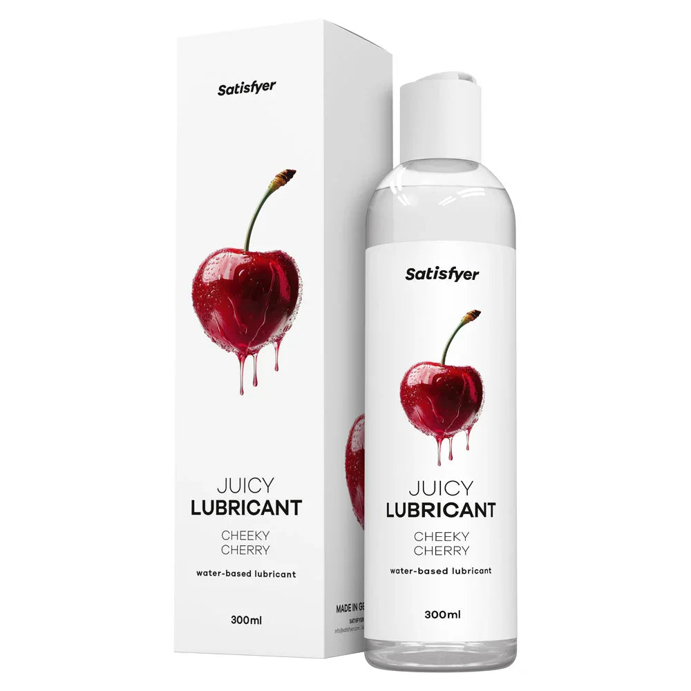 Satisfyer Juicy Cheeky Cherry Flavoured Lube 300ml