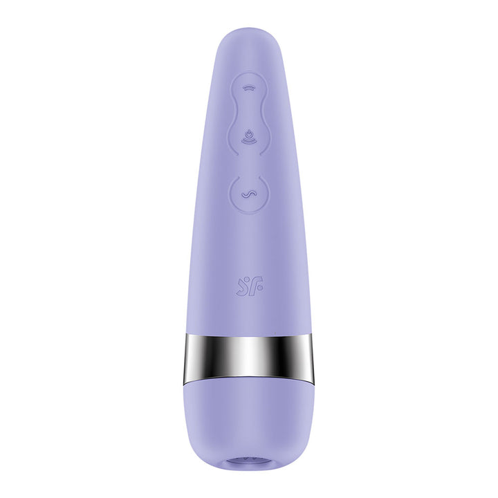 Satisfyer Pro 3+ Purple - Purple USB-Rechargeable Air Pulse Clitoral Stimulator with Vibration