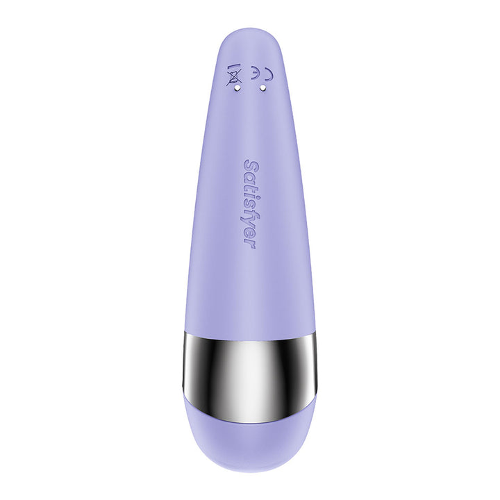 Satisfyer Pro 3+ Purple - Purple USB-Rechargeable Air Pulse Clitoral Stimulator with Vibration