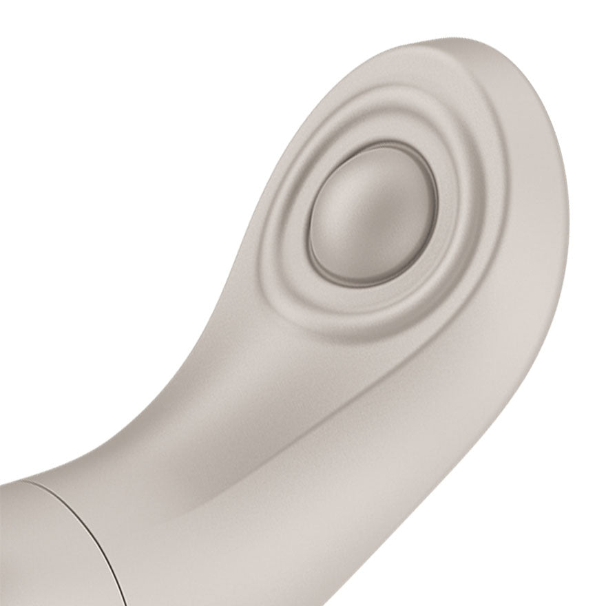 Satisfyer Little Secret - Remote Control Panty Vibrator in Beige, close-up detail