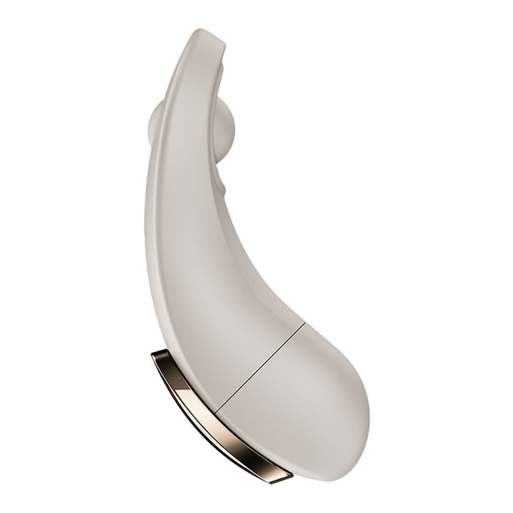 Satisfyer Little Secret - Remote Control Panty Vibrator in Beige, front view