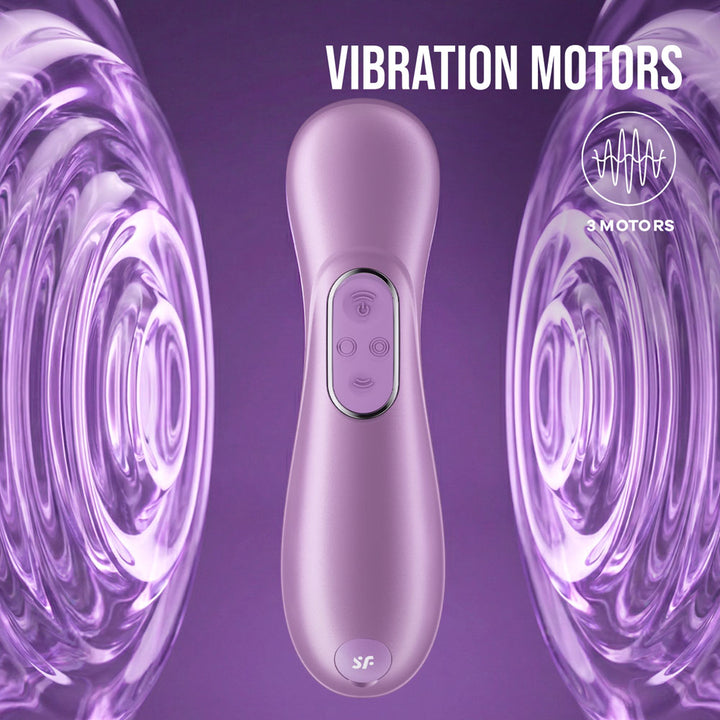 Satisfyer Pro 2 Generation 4 - Amethyst - Amethyst Touch-Free USB-C Rechargeable Clitoral Stimulator with App Control