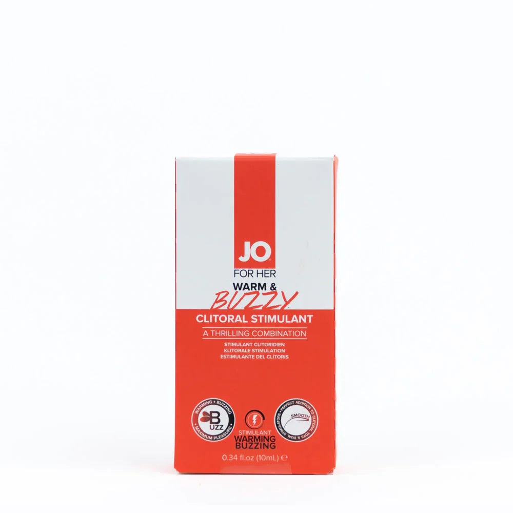 JO Warm & Buzzy Warming Clitoral Stimulation Gel, 10ml