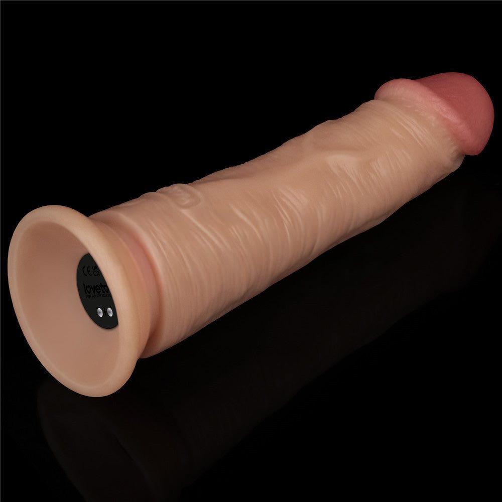 7 Inch Power Basics - Flesh 18 cm USB Rechargeable Vibrating Dong – Sex toys NZ by Naughtyhut. Discreet delivery nationwide.