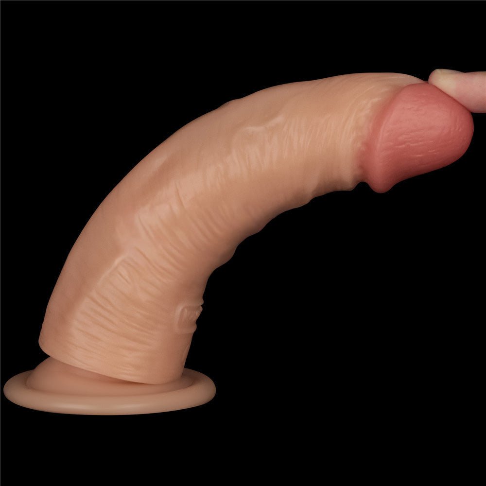 7 Inch Power Basics - Flesh 18 cm USB Rechargeable Vibrating Dong – Sex toys NZ by Naughtyhut. Discreet delivery nationwide.