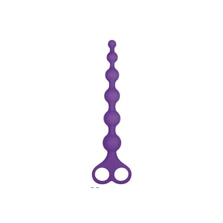 Buy 8" Ribbed Silicone Anal Beads – Naughtyhut NZ sex toys online. Discreet delivery & top brands.