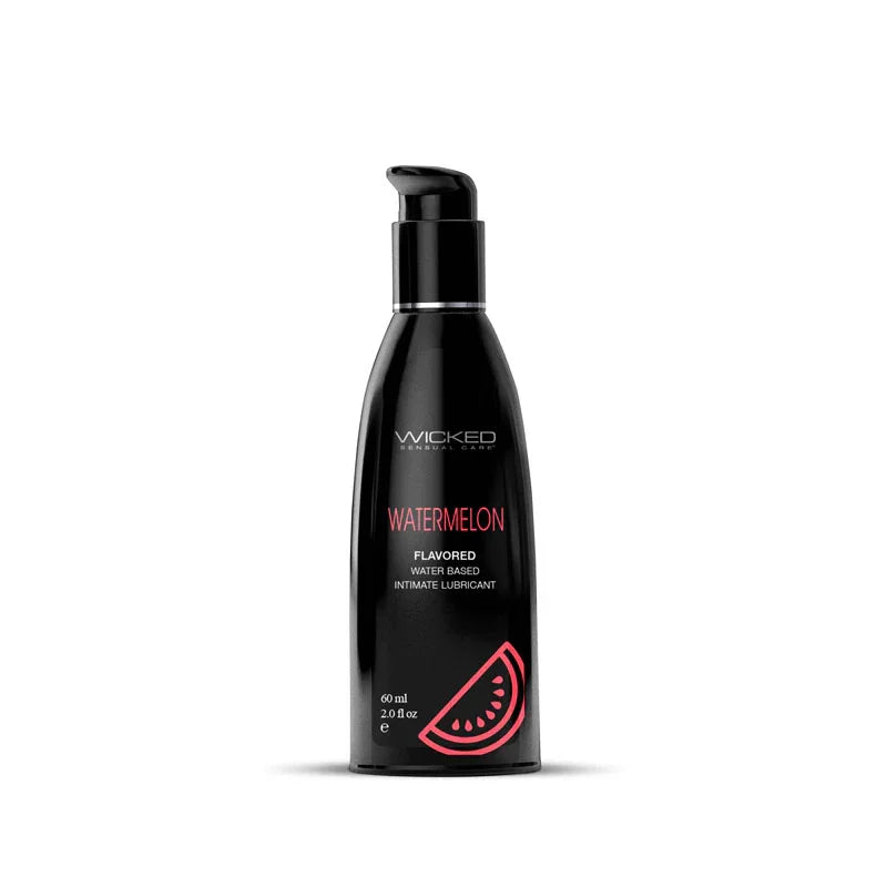 Wicked Aqua Watermelon Flavoured Water-Based Lubricant 60ml