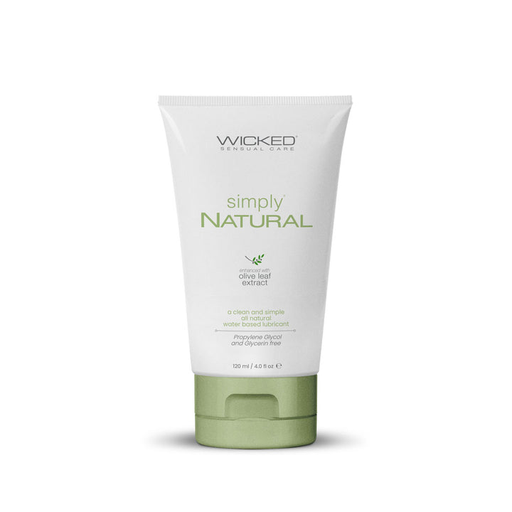 Wicked Simply Natural - Water Based Lubricant - 120 ml (4 oz) Bottle