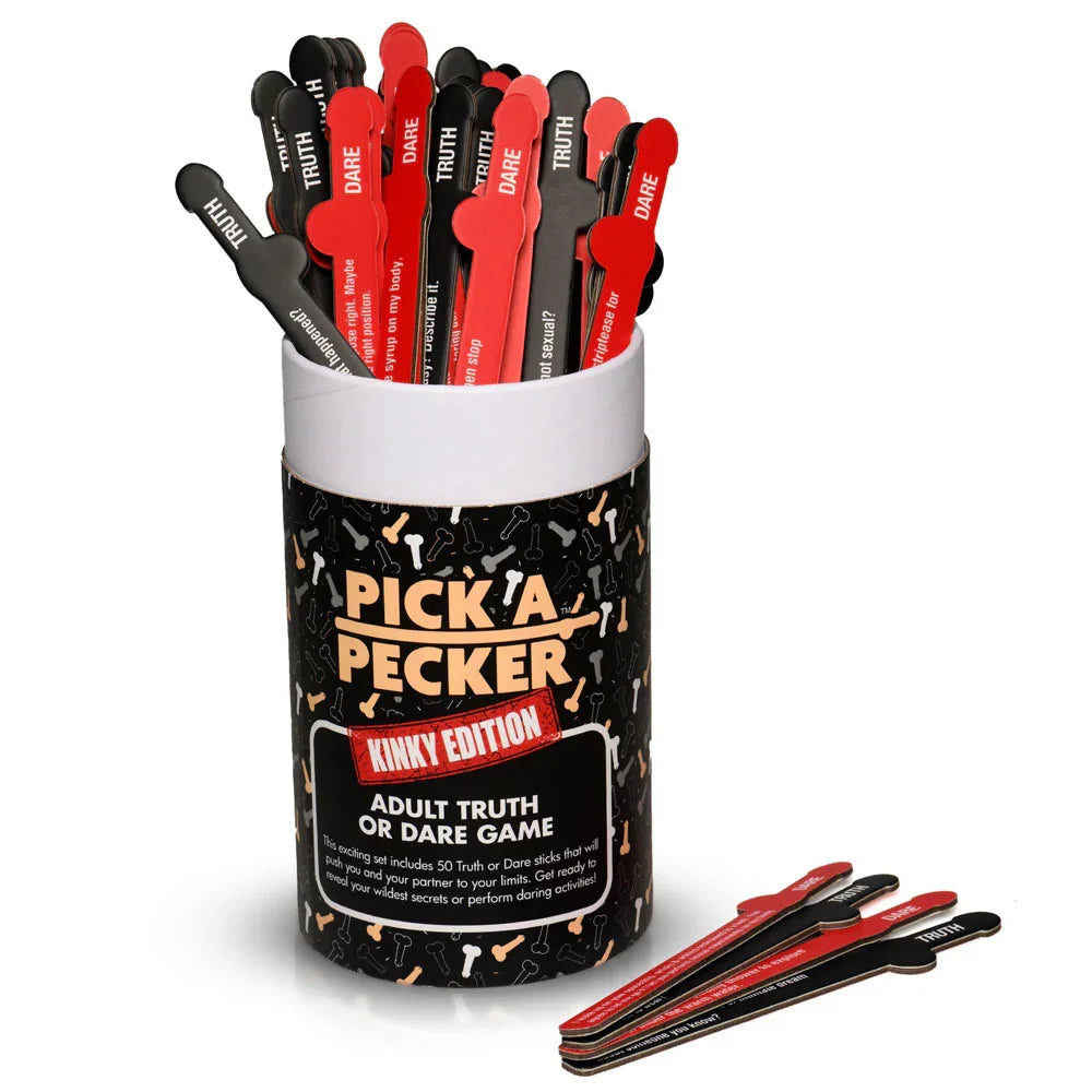 XR Brands Frisky Pick A Pecker Kinky Edition Truth or Dare Game