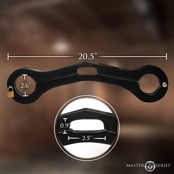 Master Series Punished - Balls To Wrist Humbler Restraint