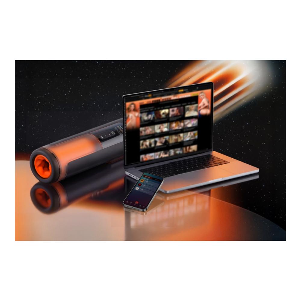 Arcwave Thruster with laptop and phone for KooSync video sync and app control