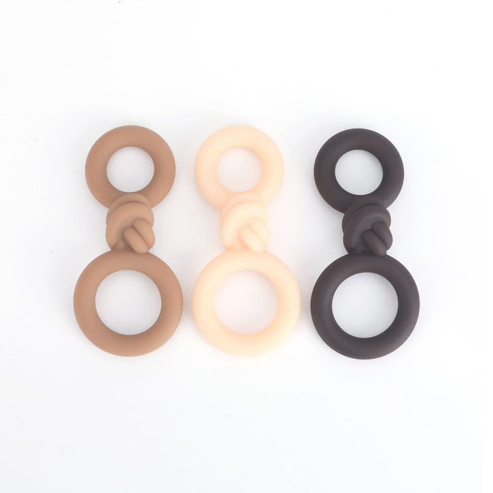 Maia COOPER - Chocolate - Chocolate Brown Cock & Balls Rings