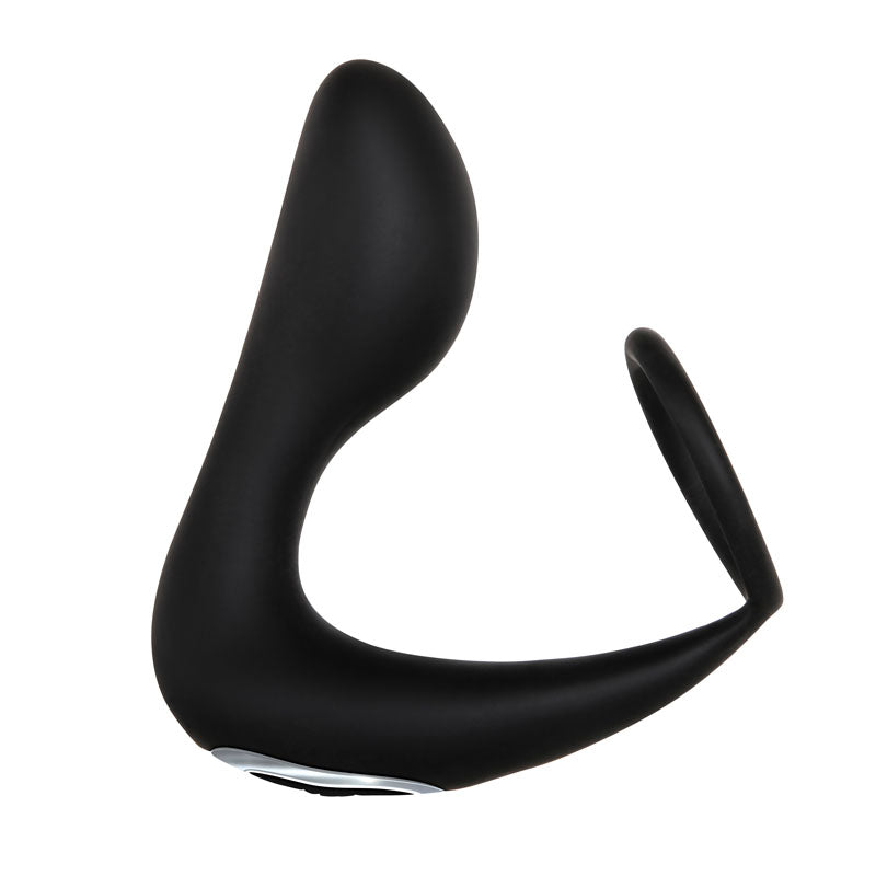 Buy Adam & Eve Adam's Rechargeable Prostate Pleaser & C - Ring - Black USB Rechargeable Anal Plug with Cock Ring – Naughtyhut NZ sex toys online. Discreet delivery & top brands.
