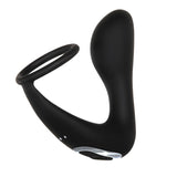 Buy Adam & Eve Adam's Rechargeable Prostate Pleaser & C - Ring - Black USB Rechargeable Anal Plug with Cock Ring – Naughtyhut NZ sex toys online. Discreet delivery & top brands.