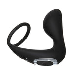 Buy Adam & Eve Adam's Rechargeable Prostate Pleaser & C - Ring - Black USB Rechargeable Anal Plug with Cock Ring – Naughtyhut NZ sex toys online. Discreet delivery & top brands.