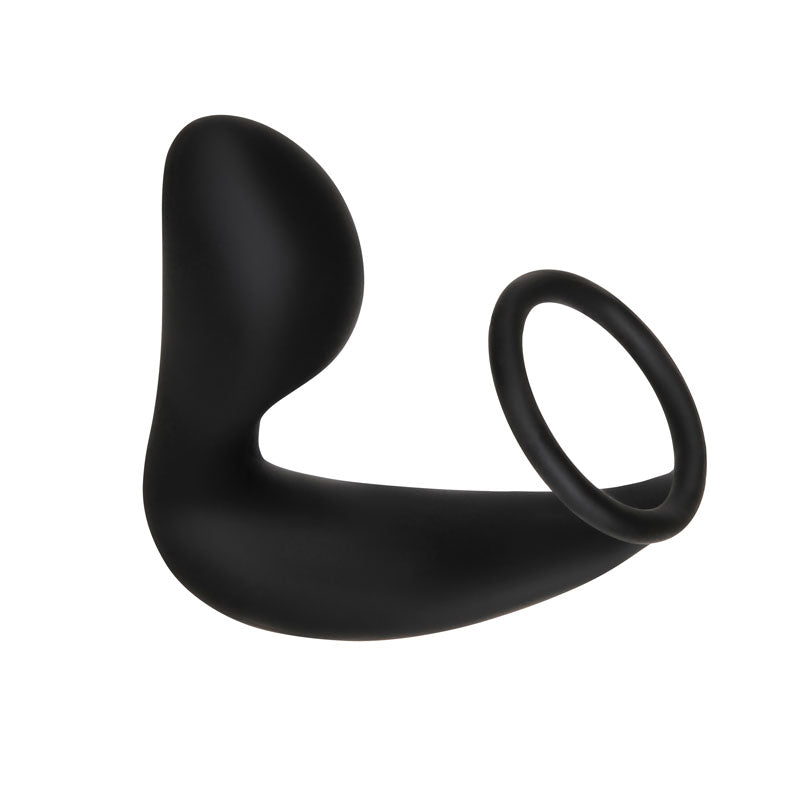 Buy Adam & Eve Adam's Rechargeable Prostate Pleaser & C - Ring - Black USB Rechargeable Anal Plug with Cock Ring – Naughtyhut NZ sex toys online. Discreet delivery & top brands.