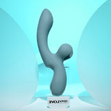 Evolved TAKE YOUR FLICK - Grey 24.1 cm USB Rechargeable Vibrator with Flicking Clitoral Stimulator