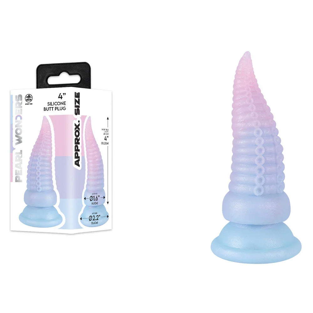 Excellent Power Pearl Wonders Fantasy Tentacle Anal Plug 10cm, Coloured
