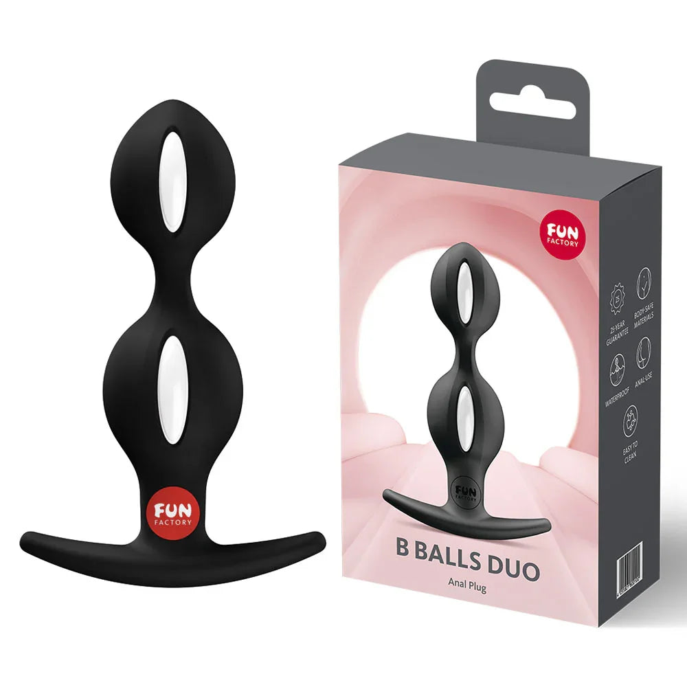 Fun Factory B Balls Duo Kegel Balls - Black