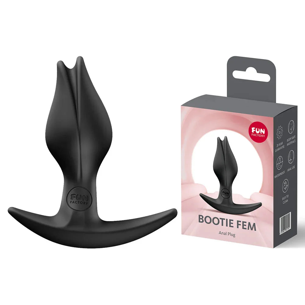 Fun Factory Bootie Fem Butt Plug - Black