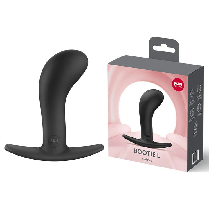 Fun Factory Bootie L Large Anal Plug - Black