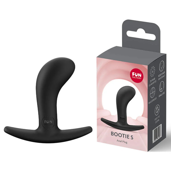 Fun Factory Bootie S Small Butt Plug - Black