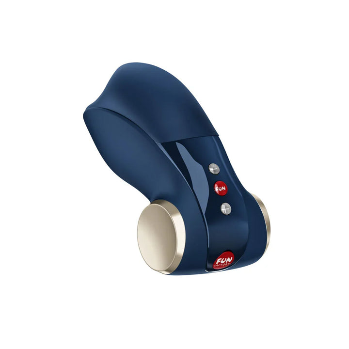 Fun Factory Cobra Libre II Vibrating Stroker - Night Blue