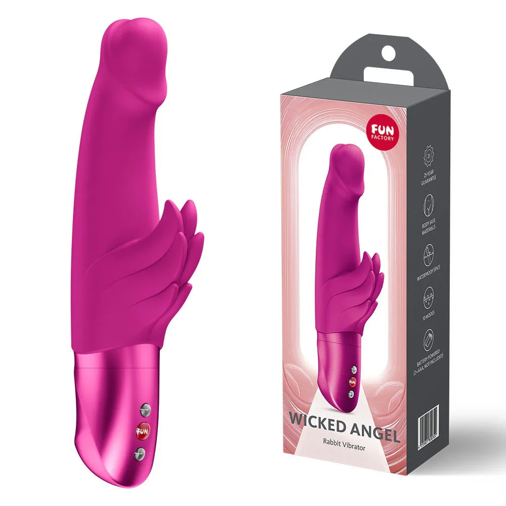 Fun Factory Wicked Angel Vibrator - Magenta