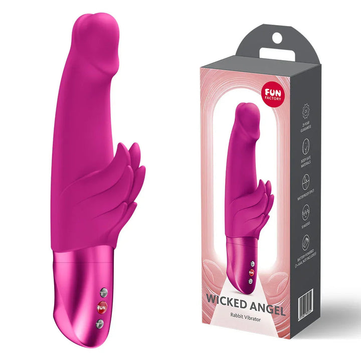 Fun Factory Wicked Angel Vibrator - Magenta