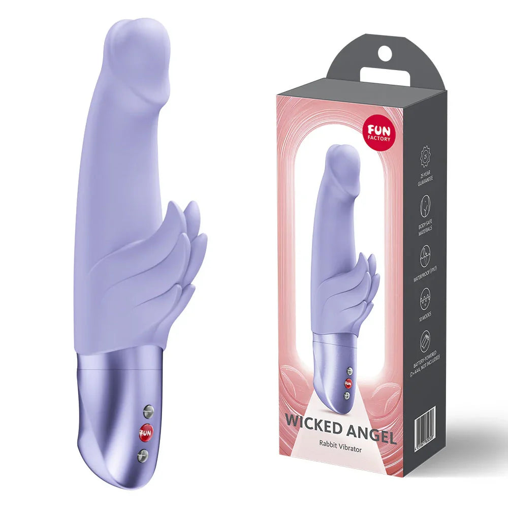 Fun Factory Wicked Angel Vibrator - Purple