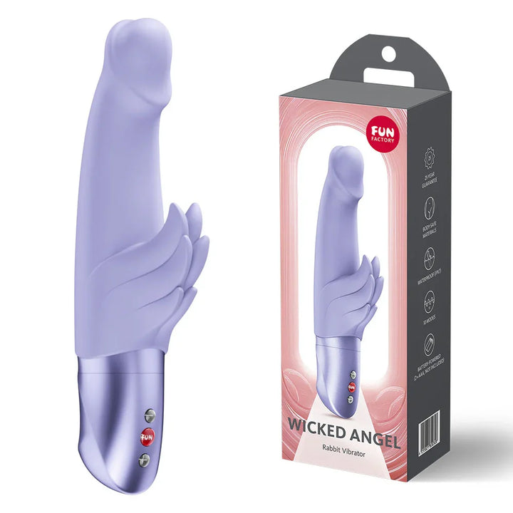 Fun Factory Wicked Angel Vibrator - Purple