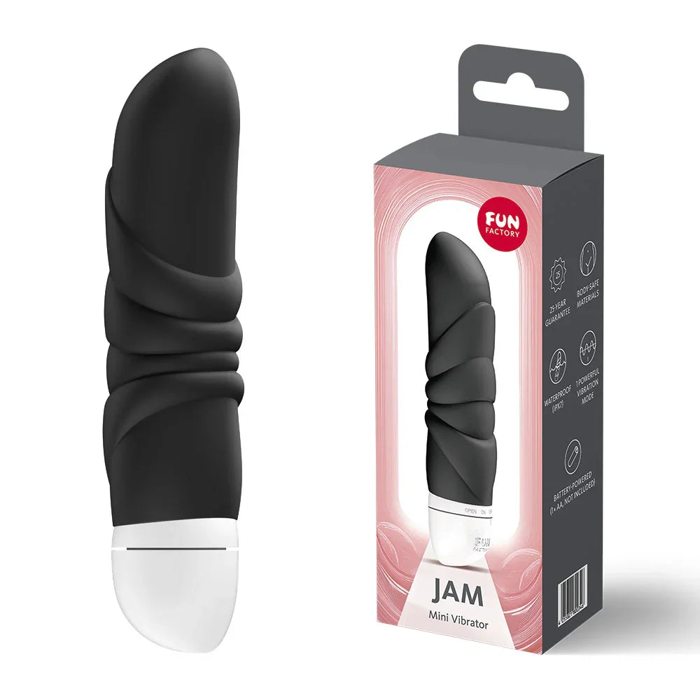 Fun Factory Jam Compact Vibrator - Black