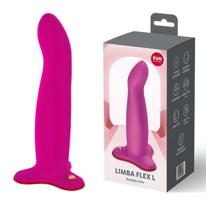 Fun Factory Limba Flex L Posable Dildo - Magenta