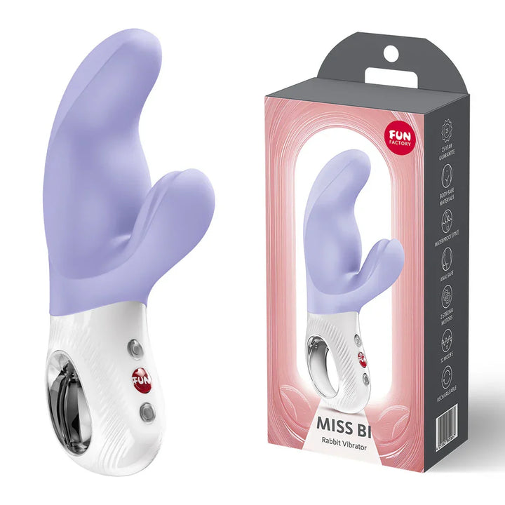 Fun Factory Miss Bi Rabbit Vibrator - Purple