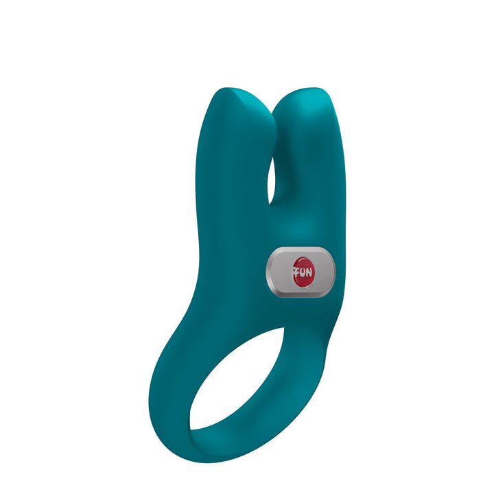 Fun Factory NOS Vibrating Cock Ring - Bottle Green, view 2
