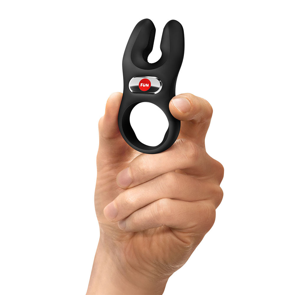 Fun Factory NOS Pro Vibrating Cock Ring - Black, view 3