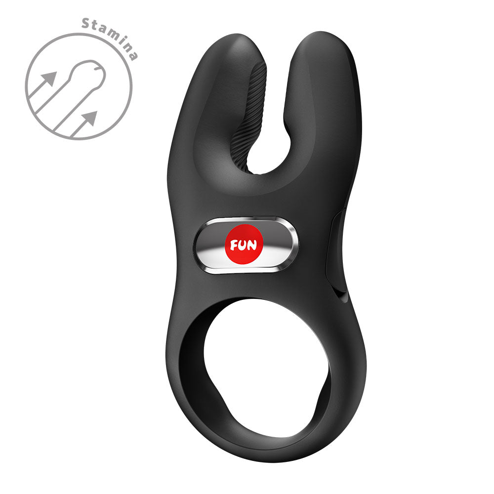 Fun Factory NOS Pro Vibrating Cock Ring - Black, view 4