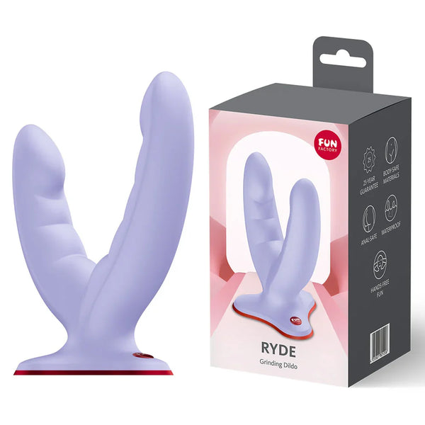 Fun Factory Ryde Grinding Dildo - Purple