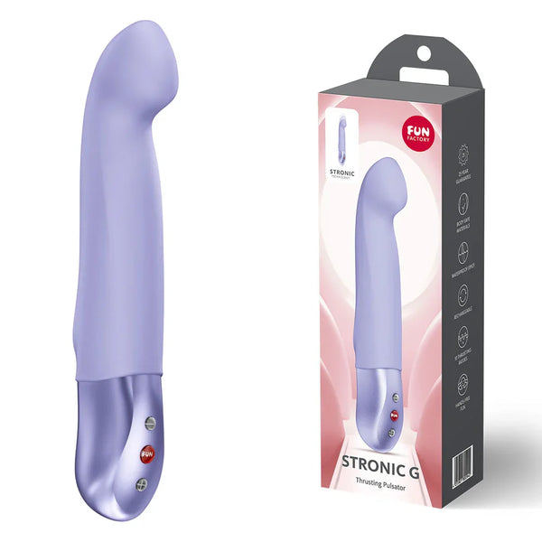 Fun Factory Stronic G Thrusting Vibrator, Purple