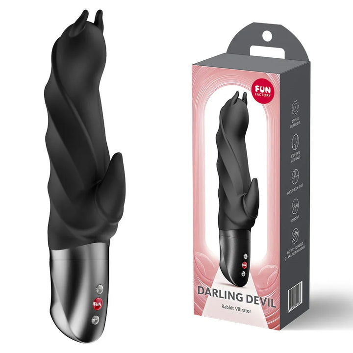 Fun Factory Darling Devil G-Spot Vibrator - Black