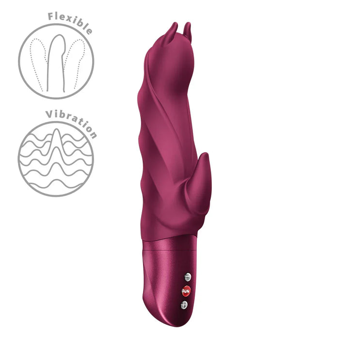 Fun Factory Darling Devil G-Spot Vibrator – Wine Red